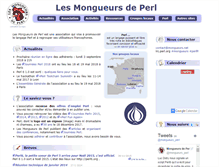 Tablet Screenshot of mongueurs.net